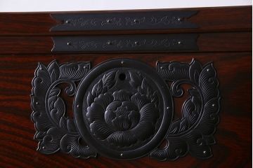 中古　二本松伝統家具　田中家具　民芸箪笥　手造り　二本松欅箪笥