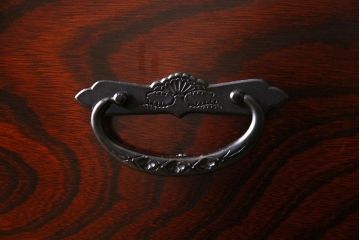 中古　二本松伝統家具　田中家具　民芸箪笥　手造り　二本松欅箪笥