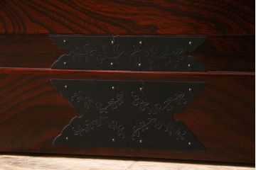 中古　二本松伝統家具　田中家具　民芸箪笥　手造り　二本松欅箪笥