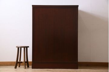 中古　二本松伝統家具　田中家具　民芸箪笥　手造り　二本松欅箪笥