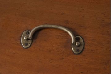 アンティーク雑貨　和製アンティーク　昭和レトロ　引き出し付き!古い木の小さな収納箱