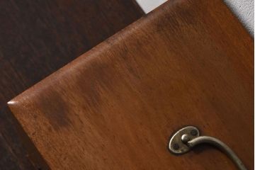 アンティーク雑貨　和製アンティーク　昭和レトロ　引き出し付き!古い木の小さな収納箱