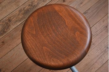 ラフジュ工房オリジナル 4脚格納スツールの作業台(テーブル・机)(3)