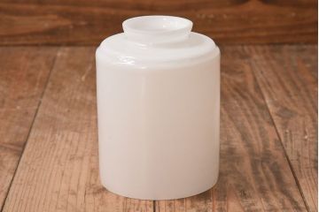 和製アンティーク　古い乳白ガラスのレトロな壁付け照明(ライト)