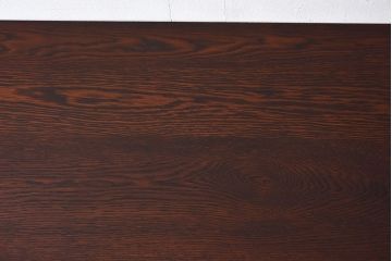 ラフジュ工房オリジナル　6脚格納スツール付きの作業台(テーブル・机)