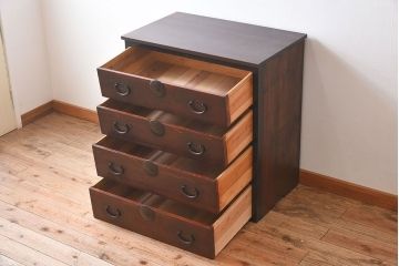 アンティーク家具　明治大正期　時代箪笥サイドボード(カウンターテーブル)