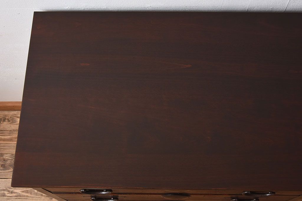 アンティーク家具　明治大正期　時代箪笥サイドボード(カウンターテーブル)