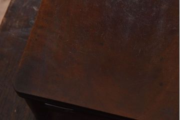 アンティーク雑貨　和製アンティーク　栃の木材製!古い木のぬくもりある小さな花台