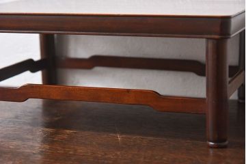 アンティーク雑貨　和製アンティーク　栃の木材製!古い木のぬくもりある小さな花台