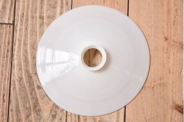 アンティーク　昭和レトロ　古い平笠の天井照明(ペンダントライト)