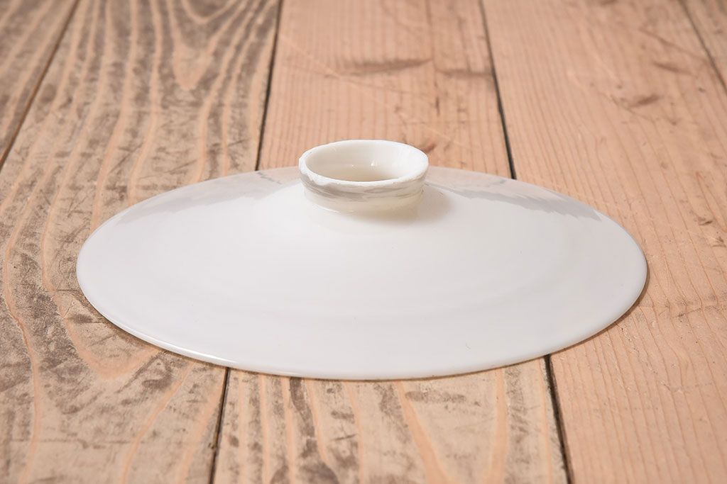 アンティーク　昭和レトロ　古い平笠の天井照明(ペンダントライト)