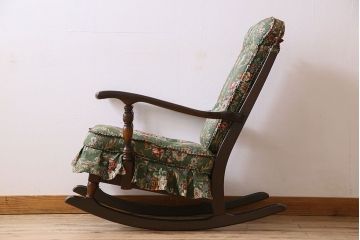 中古　キツツキ　飛騨産業　穂高　WINDSOR　ナラ材のロッキングチェア