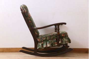 中古　キツツキ　飛騨産業　穂高　WINDSOR　ナラ材のロッキングチェア