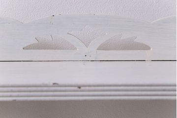 レトロ家具　アンティーク　昭和レトロ　オリジナルペイントのお洒落な本棚