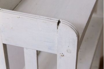 レトロ家具　アンティーク　昭和レトロ　オリジナルペイントのお洒落な本棚