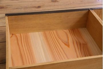 アンティーク家具　大正ロマン　和製アンティーク　当時物色ガラスがおしゃれな本箱(ブックケース)