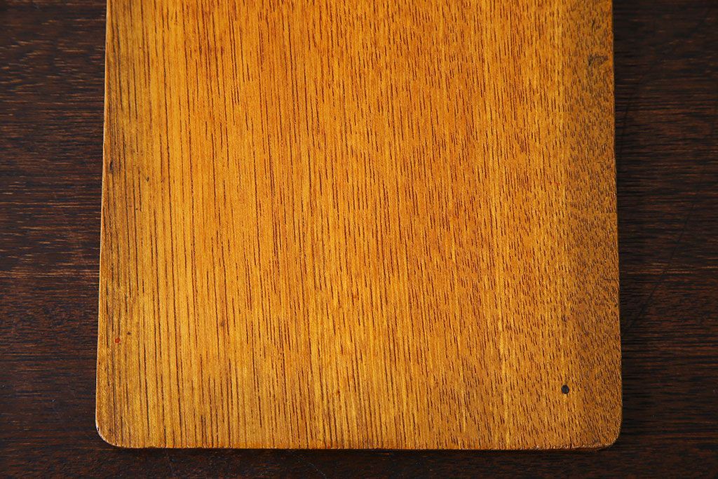 アンティーク雑貨　昭和レトロ　栓材製!ぬくもりある古い木のアンティークバインダー