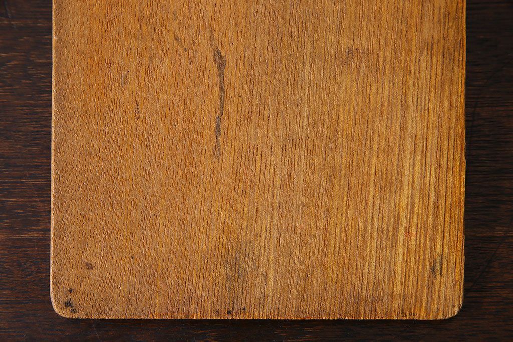 アンティーク雑貨　昭和レトロ　栓材製!ぬくもりある古い木のアンティークバインダー