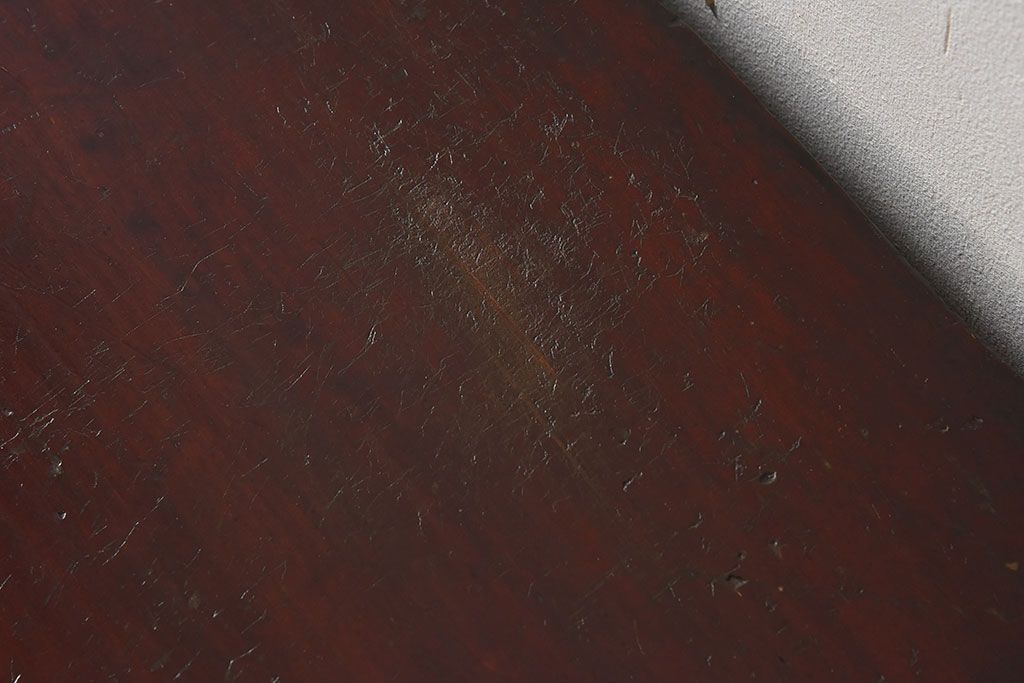 アンティーク家具　明治大正期　前面檜材　和風なアンティークチェスト(衣装箪笥)