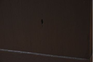 アンティーク家具　艶消しブラックペイント　和モダンな古い茶箪笥
