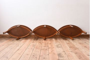 北欧家具　ビンテージ　NATHAN(ネイサン)　コーヒーテーブルセット(ネストテーブル)
