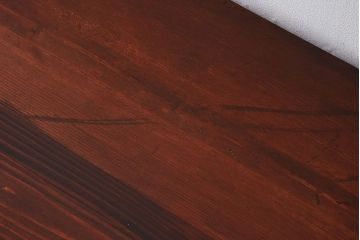 アンティーク家具　和製アンティーク　前面欅材　古い木の味わいが重厚な仙台箪笥ローボード(衣装箪笥)(2)