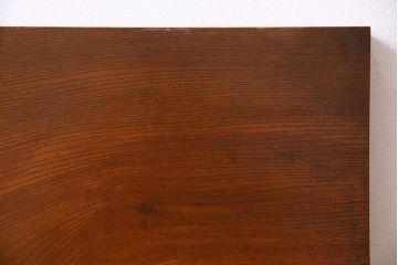 アンティーク雑貨　欅材一枚板　古材を使った杢目が美しい和製アンティークの床板(材料)(1)