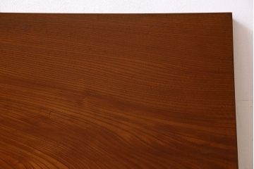 アンティーク雑貨　欅材一枚板　古材を使った杢目が美しい和製アンティークの床板(材料)(1)