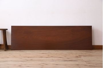 アンティーク雑貨　欅材一枚板　古材を使った杢目が美しい和製アンティークの床板(材料)(2)