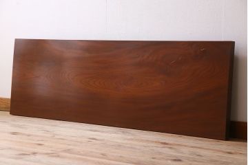 アンティーク雑貨　欅材一枚板　古材を使った杢目が美しい和製アンティークの床板(材料)(2)