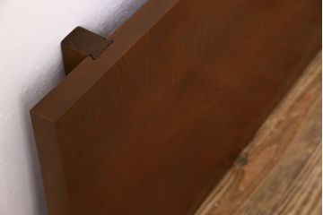アンティーク雑貨　欅材一枚板　古材を使った杢目が美しい和製アンティークの床板(材料)(2)