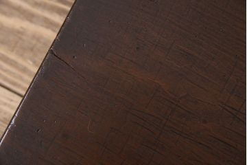 アンティーク家具　古民具・骨董 極厚の一枚板!古い木の裁ち板(作業台・テーブル・ローボード)(2)