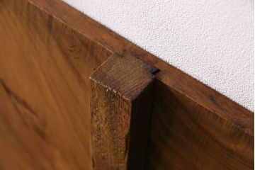 アンティーク雑貨　明治〜大正期　欅材一枚板!杢目の美しい床板(古材、材料)