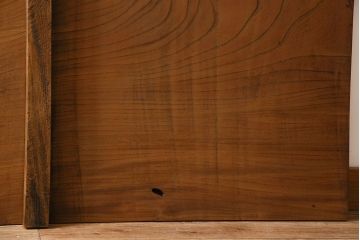 アンティーク雑貨　明治〜大正期　欅材一枚板!杢目の美しい床板(古材、材料)