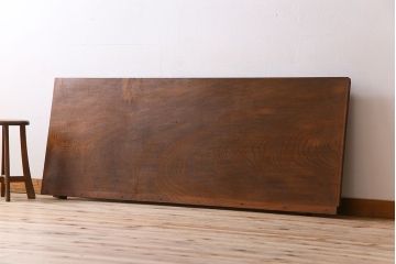 アンティーク雑貨　ジャンク品　和製アンティーク　天板一枚板!古い床板(古材、材料)