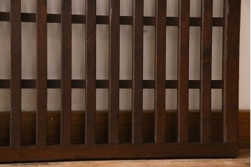 和製アンティーク　明治期　和モダンなデザインの衝立(パーテーション)