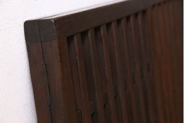 和製アンティーク　明治期　和モダンなデザインの衝立(パーテーション)