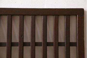 和製アンティーク　明治期　和モダンなデザインの衝立(パーテーション)