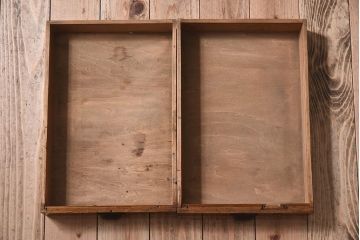 レトロ家具　昭和レトロ　栓材　シンプルな平机(アンティークデスク)