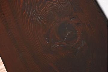 アンティーク家具　古民具・骨董　前面欅材玉杢　一本物!重厚な存在感のアンティーク衣装箪笥