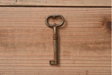 アンティーク家具　イギリスアンティーク　作業台付き!オーク材製のぬくもりあふれる両袖机(2)