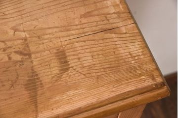 アンティーク家具　フランスアンティーク　パイン材製　ナチュラルなキャビネット(収納棚・戸棚)
