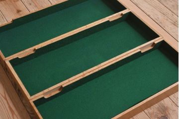 ヴィンテージ家具　北欧ビンテージ　オーク材　シンプルなスタッキングキャビネット