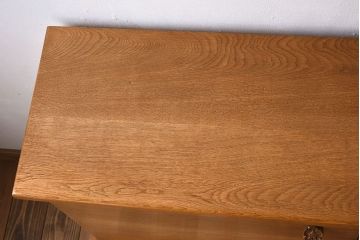 ヴィンテージ家具　北欧ビンテージ　オーク材　シンプルなスタッキングキャビネット