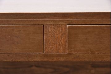 レトロ家具　昭和レトロ　アンティーク　古い木製の文机(座机・デスク)