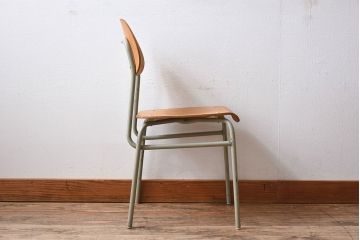 ヴィンテージ家具　ビンテージ　かわいいスクールチェア(キッズチェア)(1)