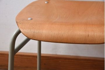 ヴィンテージ家具　ビンテージ　かわいいスクールチェア(キッズチェア)(1)