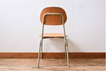 ヴィンテージ家具　ビンテージ　かわいいスクールチェア(キッズチェア)(1)