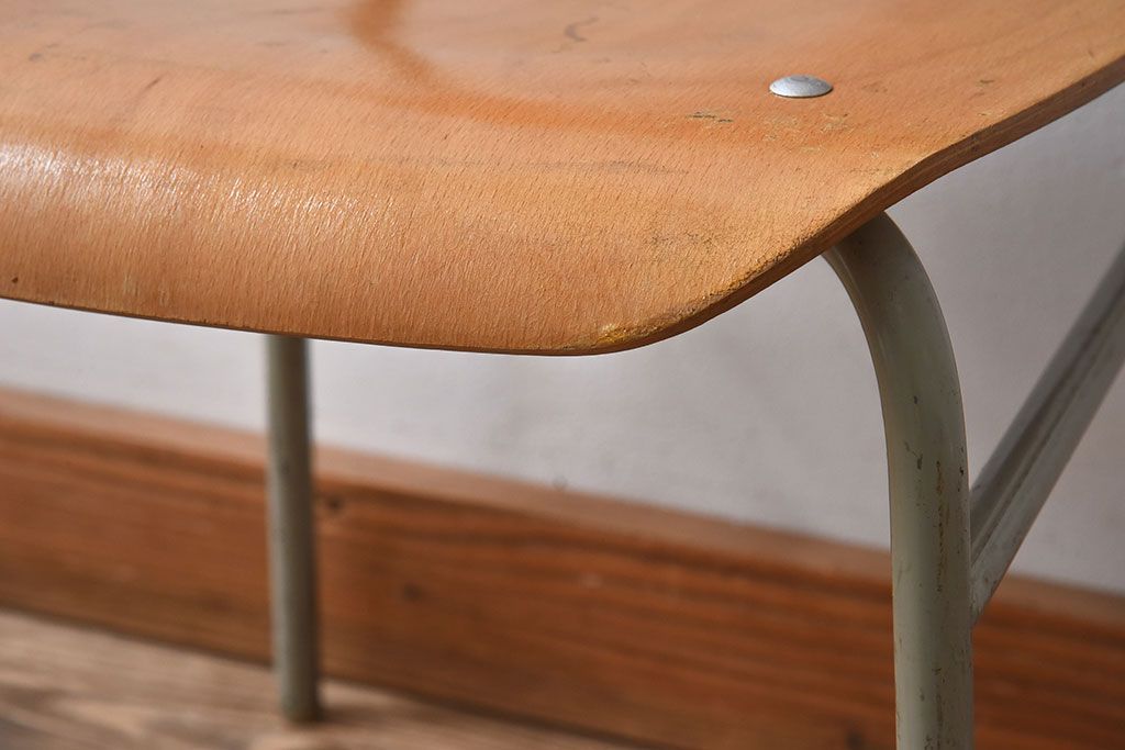 ヴィンテージ家具　ビンテージ　かわいいスクールチェア(キッズチェア)(2)