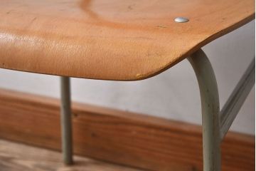 ヴィンテージ家具　ビンテージ　かわいいスクールチェア(キッズチェア)(2)